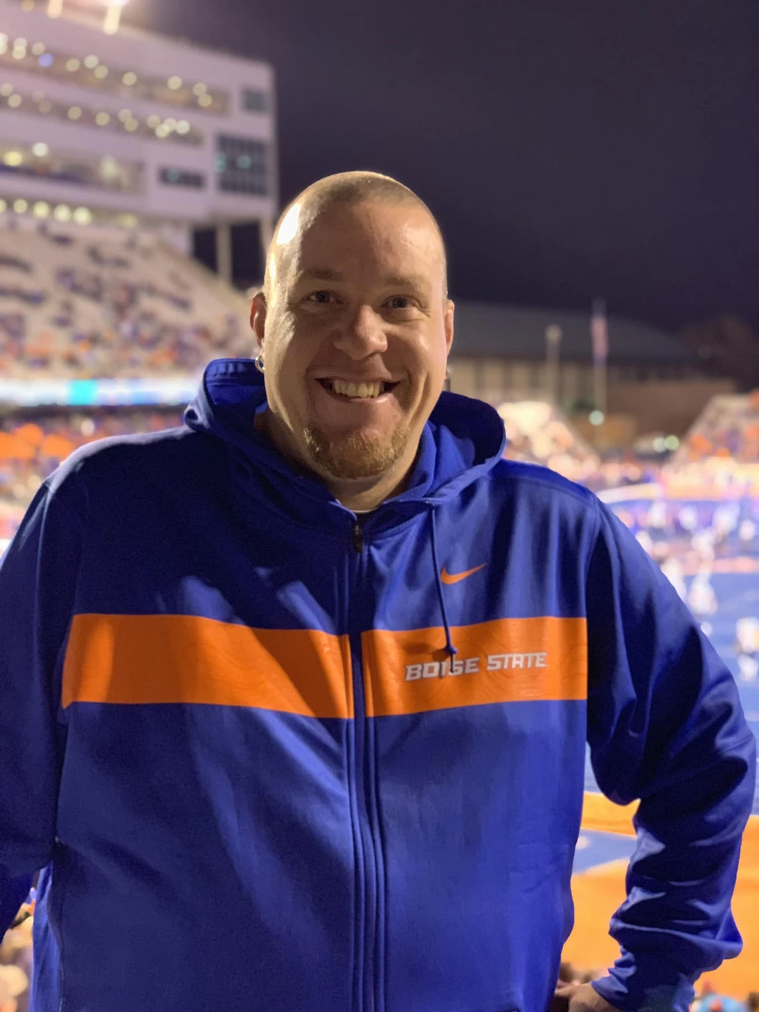 Patrick Crawford at Boise State game